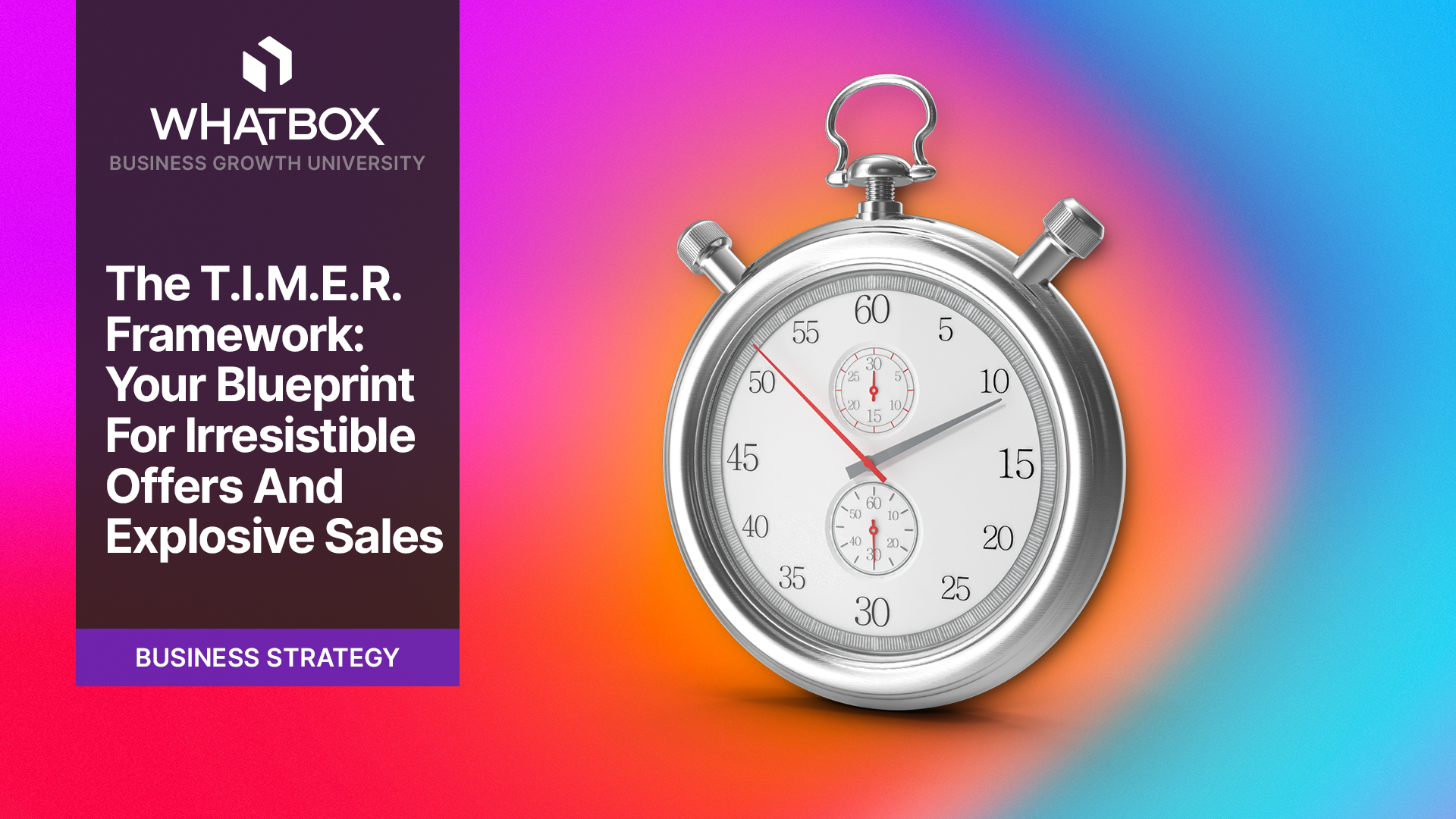 2025-01-12—The-TIMER-Framework